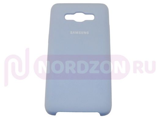Чехол Samsung J200/Galaxy J2 (2015), Silicone Case, color, синий