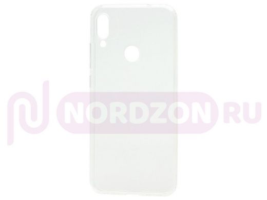 Чехол Xiaomi Note 6, OU Unigue Skid, силикон, прозрачный