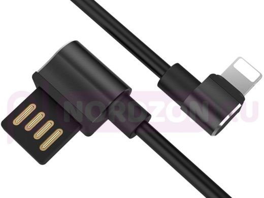 Шнур USB / Lightning (iPhone) Hoco U37 (120см), USB 2.4A