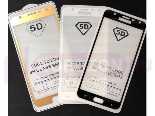 Защитное стекло Samsung A5 (2016), A510, Full Glass - Full GC, чёрное, тех.пак.