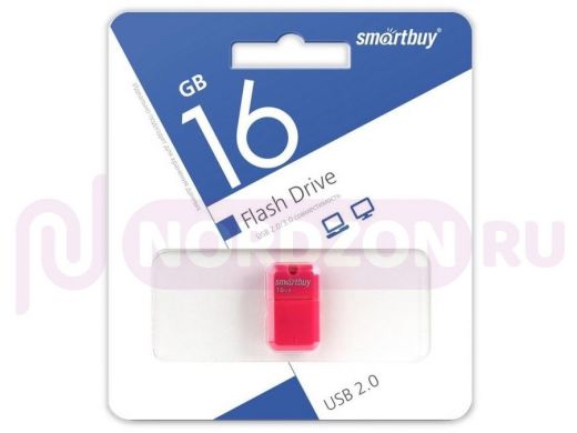 Накопитель USB  16GB  Smartbuy Art Pink