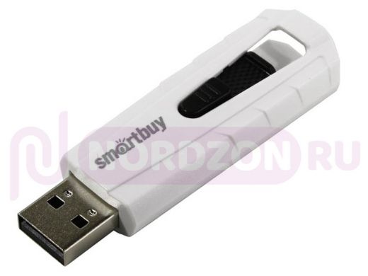 Накопитель USB  16GB  Smartbuy Iron White/Black