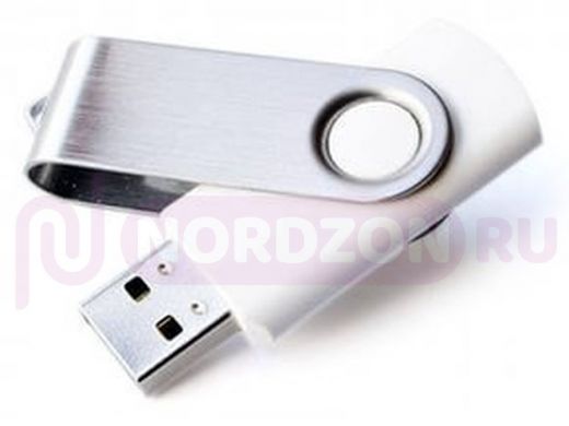 Накопитель USB  32GB  Mirex  Swivel White
