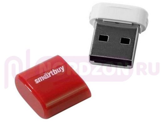 Накопитель USB  32GB  Smartbuy  Lara Red