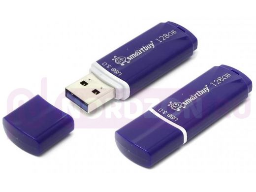 Накопитель USB 128GB  Smartbuy  Crown Blue (USB 3.0)
