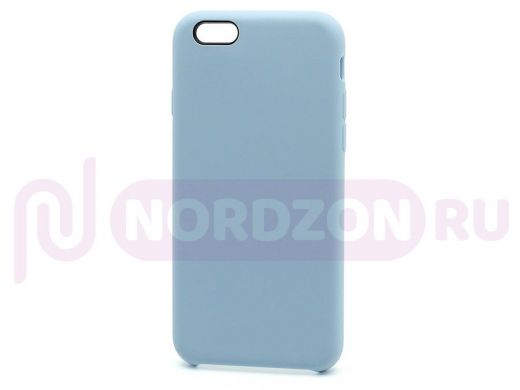 Чехол iPhone 7/8 Plus, Silicone Case, покрытие Soft touch, без лого, полная защита, 048,  светло гол