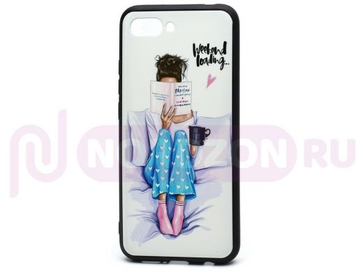 Чехол iPhone XS Max, InstaGlamour, силикон, пластик, (018)