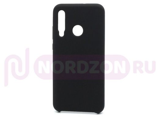 Чехол Huawei P20 Lite 2019, Silicone Case, color, 003, чёрный