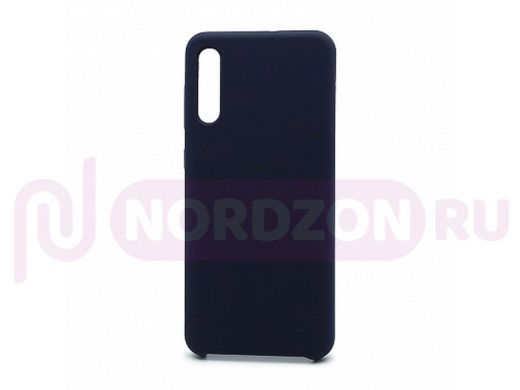 Чехол Samsung A505/Galaxy A50 (2019), Silicone Case, color, 008, тёмно-синий