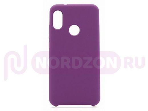 Чехол Xiaomi Mi Play, Silicone Case, color, 014, фиолетовый