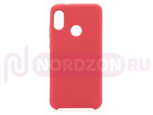 Чехол Xiaomi Mi Play, Silicone Case, color, 015, красный