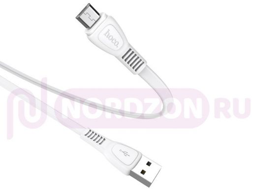 Кабель микро USB (AM/microBM)  HOCO X40  2.4A (microUSB) 1м