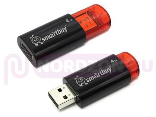 Накопитель USB   8GB  Smartbuy  Click Black