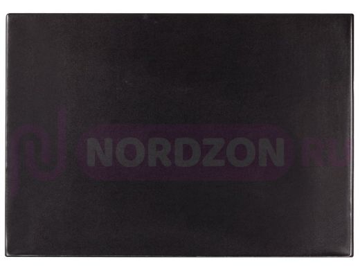 Коврик-подкладка настольный для письма (650х450мм), с прозрачным карманом, черный, BRAUBERG