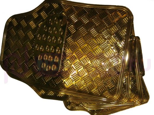 Коврики металик золотой 156 (4 шт.) (266-270)