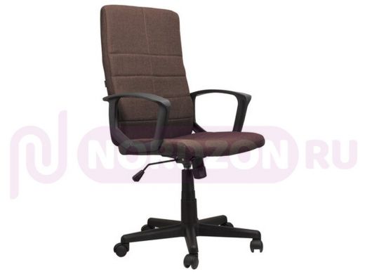 Кресло офисное BRABIX Focus EX-518, ткань, коричневое