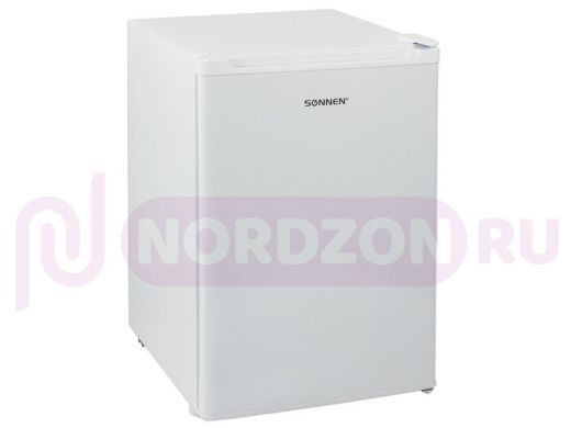 Холодильник SONNEN DF-1-08, однокамерный, объем 70л, морозильная камера 4л, 44х51х64см, белый