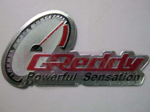 Наклейка GReddy Powerful Sensation 12x6 см на двухстороннем скотче №36