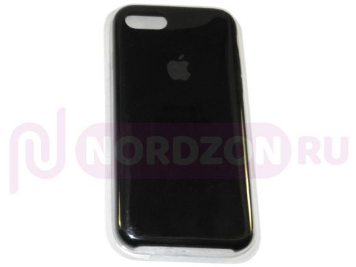 Чехол iPhone 7/8, copy original, силиконовый, чёрный