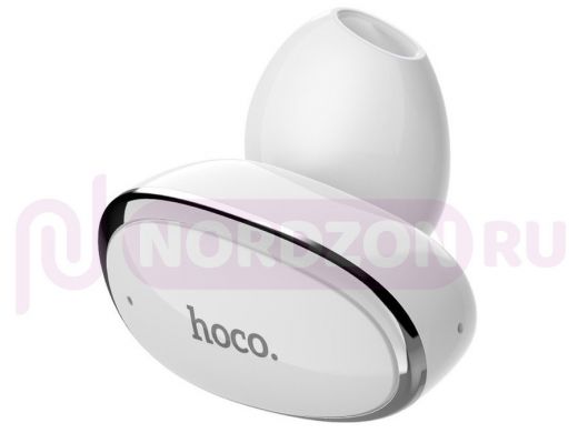Bluetooth наушники с микрофоном (гарнитура)  HOCO E46 Белая
