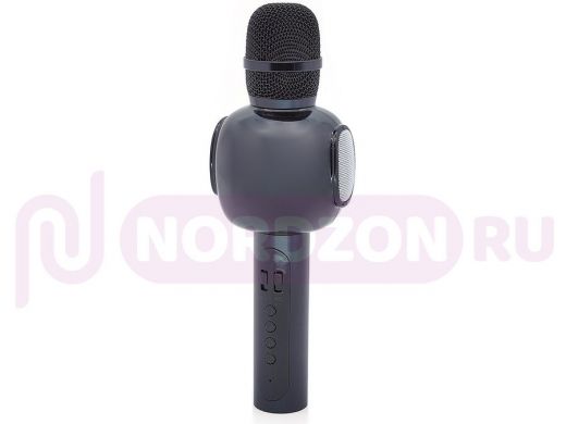 Микрофон караоке, Орбита OT-BTM 01 BT Черный (Bluetooth, динамики, USB)