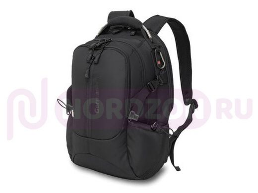 Рюкзак B-PACK "S-02" (БИ-ПАК) универсальный, с отделением для ноутбука, усиленная ручка, черный, 47х