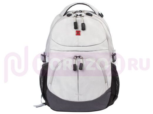 Рюкзак B-PACK "S-07" (БИ-ПАК) универсальный, уплотненная спинка, облегчённый, белый, 46х32х15 см, 22