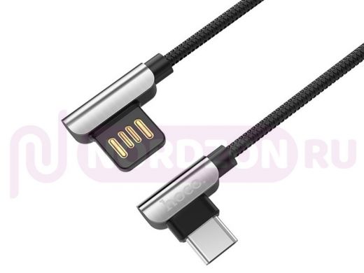 Шнур USB / Type-C HOCO X42 3A  Черный (TYPE C) 1.2м
