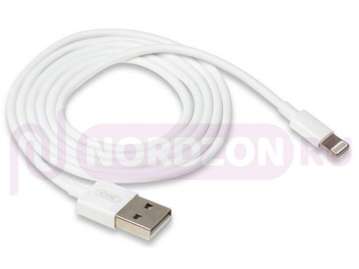 Шнур USB / Lightning (iPhone) XO, NB047, белый