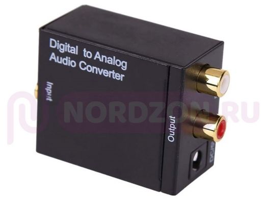 Аудио конвертер оптический вход - RCA