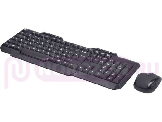 Беспроводной комплект клавиатура+мышь Ritmix  RKC-105W, черный