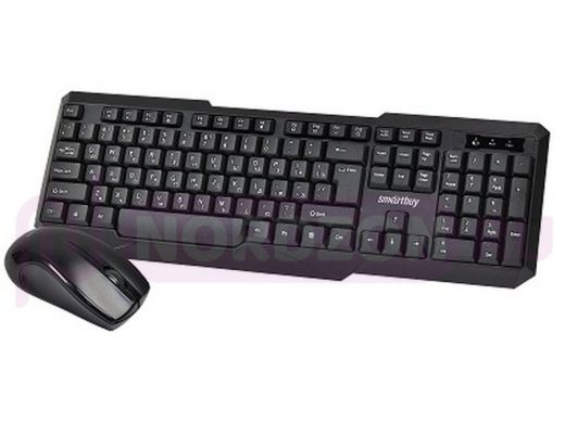 Беспроводной комплект клавиатура+мышь Smartbuy ONE 230346AG черный (SBC-230346AG-K) мультимедийный
