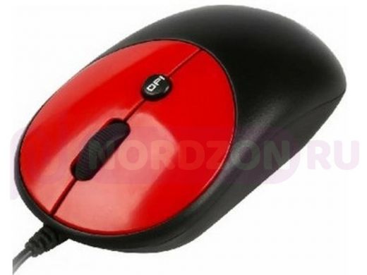 Мышь проводная Smartbuy ONE 382, черно-красная
