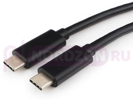 Шнур USB / Type-C Cablexpert CCP-USB3.1-CMCM-0.3M, USB3.1 Type-C/USB3.1 Type-C, 0,3м, пакет