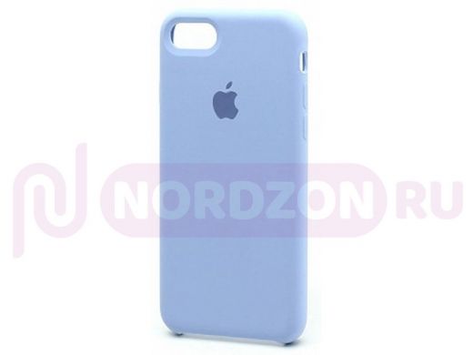 Чехол iPhone 11 Pro Max, Silicone Case, покрытие Soft touch, с лого, 005, голубой