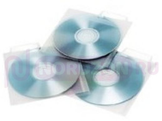 Конверты д/CD Aidata CDP1-25 (25 конв д/1CD,полипроп, табулятор,прозр)