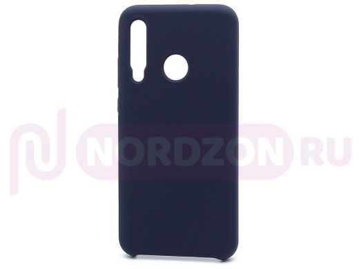 Чехол Huawei Honor 20, Silicone Case, color, 008, тёмно синий