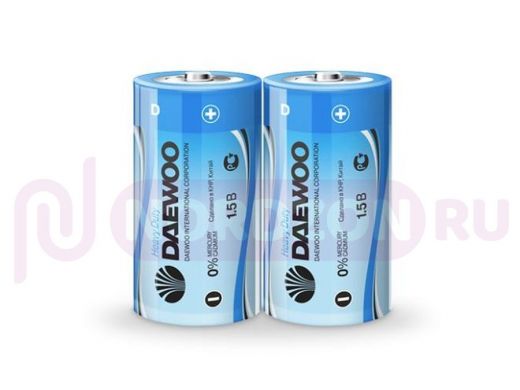 Элемент питания R20  Daewoo  ( в блистере :2шт  , в коробке: 24шт) (цена за 1 элемент)