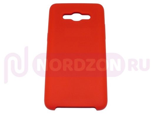 Чехол Huawei Y5 2018/Y5 Lite, Silicone Case, color, 001, красный