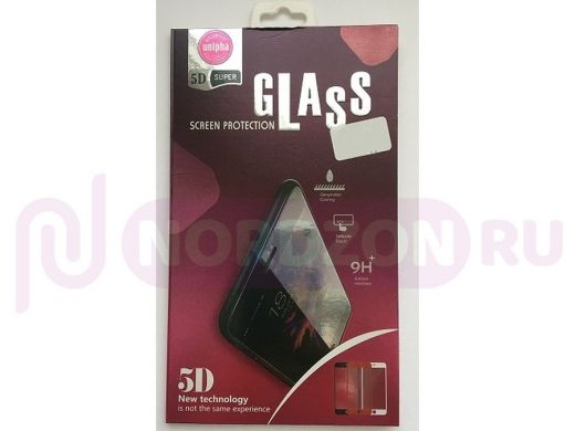 Защитное стекло Samsung A70 (2019), A705, 5D Unipha, чёрное