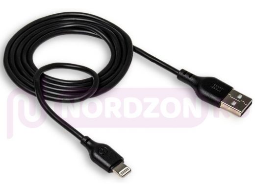 Шнур USB / Lightning XO, NB103 черный, мягк. упак, 2.1А