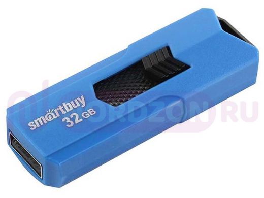 Накопитель USB  32GB  Smartbuy  Stream синий