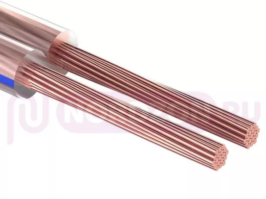 Кабель акустический прозрачный 2х4,0 мм.кв. Blue Line 100m  PROconnect