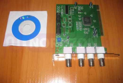 Видеоквадратор SKY-104 к компьютеру  на 4 камеры