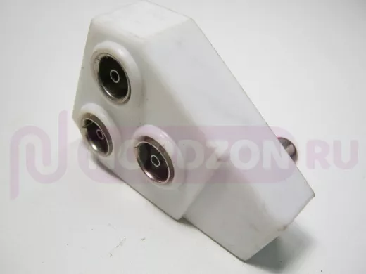 Сумматор телевизионный  3-х антенн простой белый