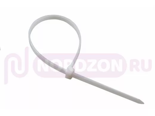 150x2,5мм кабельный хомут (стяжка нейлонoвая) nylon белая (100 шт) БЕЛАЯ REXANT (42гр.)