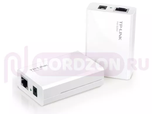 TP-Link TL-PoE200 набор адаптеров РоЕ Power over Ethernet Adapter Kit, инжектор+разветвит,100 метров