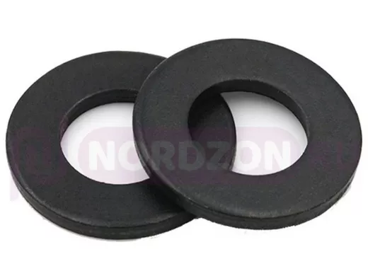 Шайба плоская оксидированная DIN 125 М8, НЕоцинк(  1шт) "ABI-KREP 10897" 96гр. 16,3мм х 9мм  х1,8мм