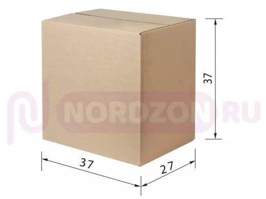 Гофроящик, длина 370 х ширина 270 х высота 370 мм, 