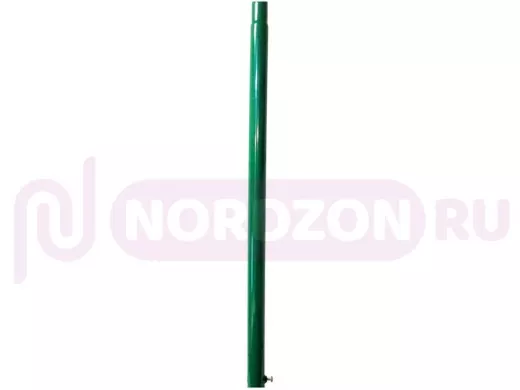 Секция для антенных мачт диаметром 51мм с болтом "МАУРУК-110438" зелёная, обжата на 60 мм, 1метр